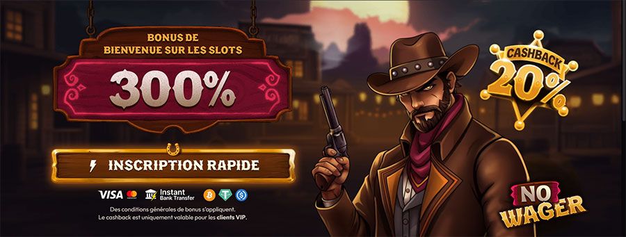 Bonus de bienvenue Mad Casino 300% — Cashback 20% No Wager